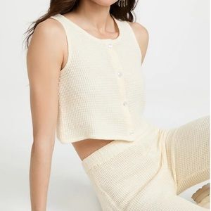 Donni waffle vest